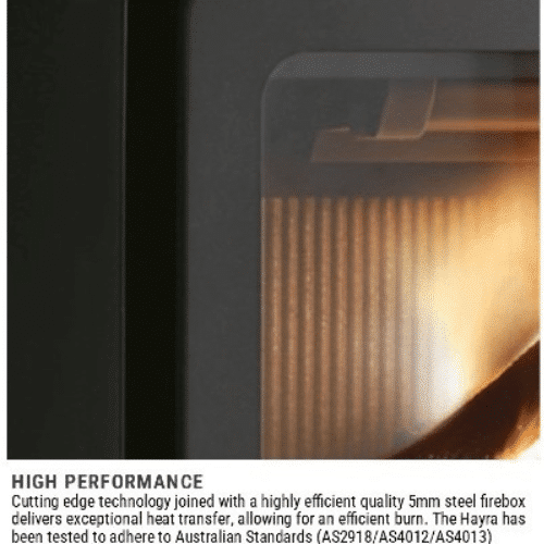 ADF HAYRA 85V L FREESTANDING HEATER WITH STEEL BASE - Image 5
