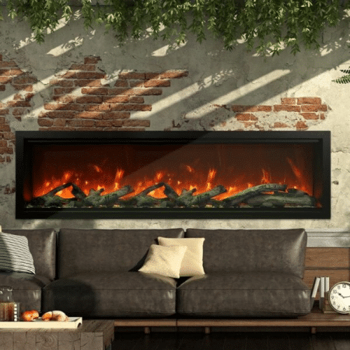 AMANTII SYMMETRY BESPOKE XTRA TALL 74 ELECTRIC FIREPLACE