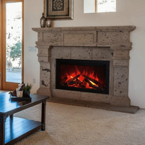 AMANTII TRD 44 TRADITIONAL BESPOKE ELECTRIC FIREPLACE