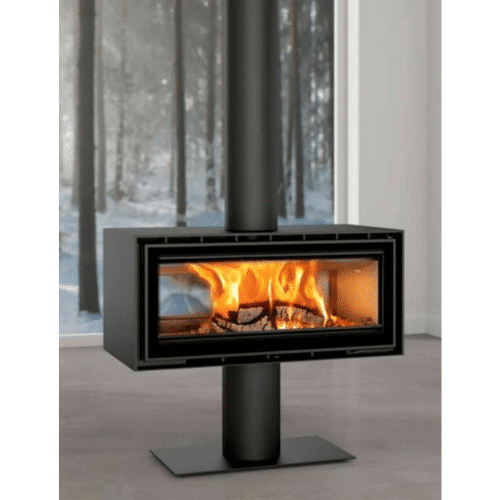 ADF LINEA 100 DUO B DOUBLE SIDED FREESTANDING HEATER WITH PEDESTAL