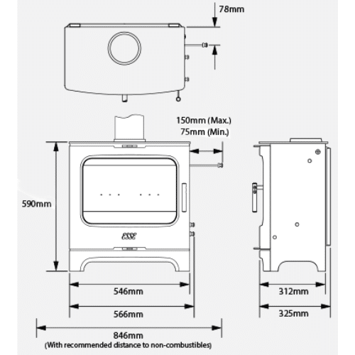 ESSE 775 Wood Heater - Image 4
