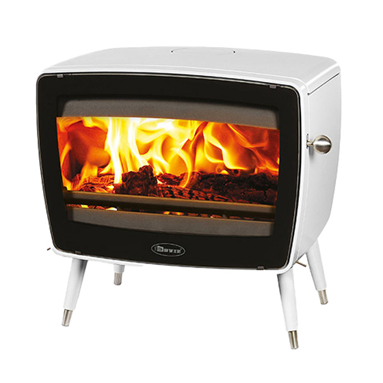 Dovre Vintage 50E White Wood Fireplace
