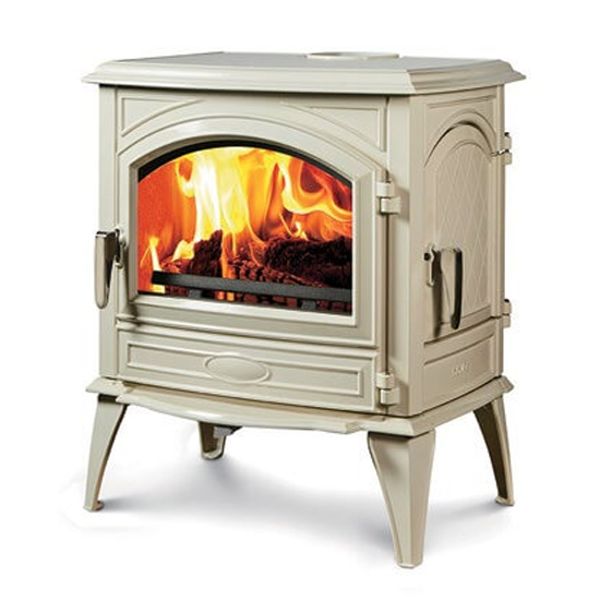 Dovre 760WDE Cream Wood Fireplace