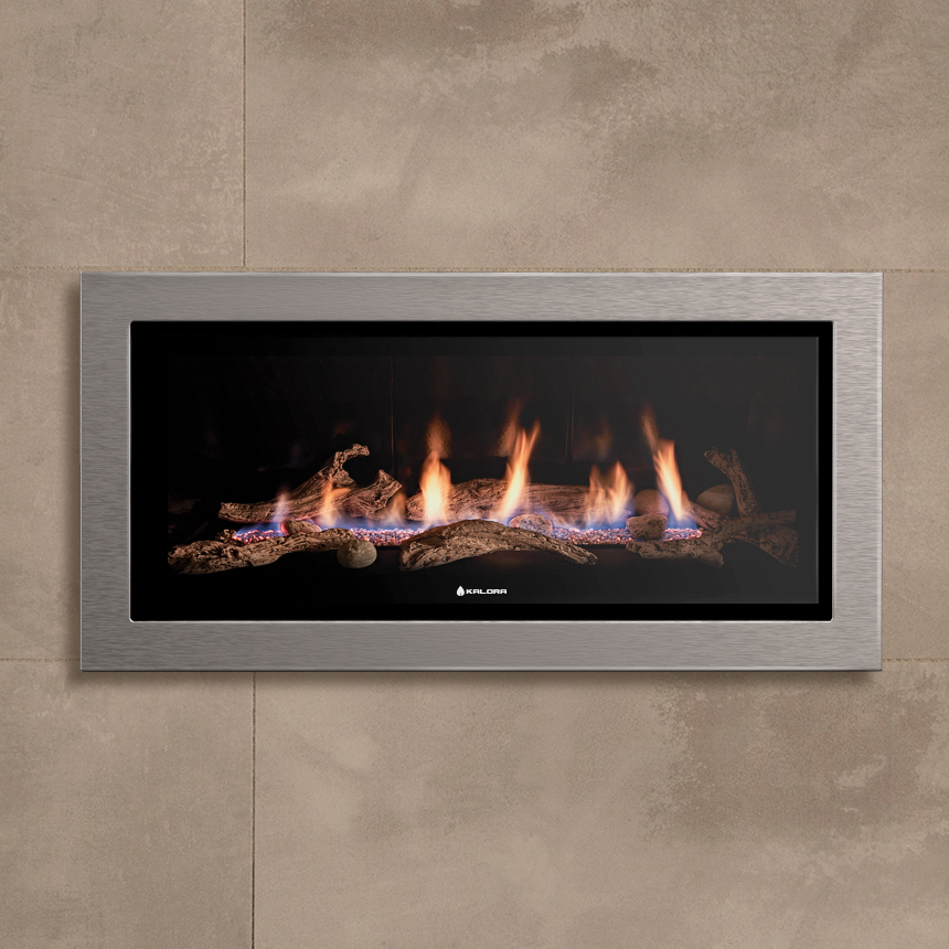 KALORA SORRENTO - GAS LOG FIRE (Pricing for Fireplace Engine only. FUEL BED, FASCIA and FLUE KIT are sold separately) - Image 2