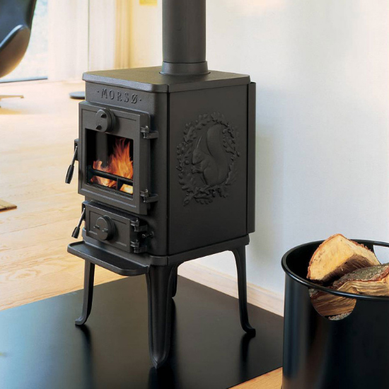 Morso 1410 Freestanding Radiant Wood Heater