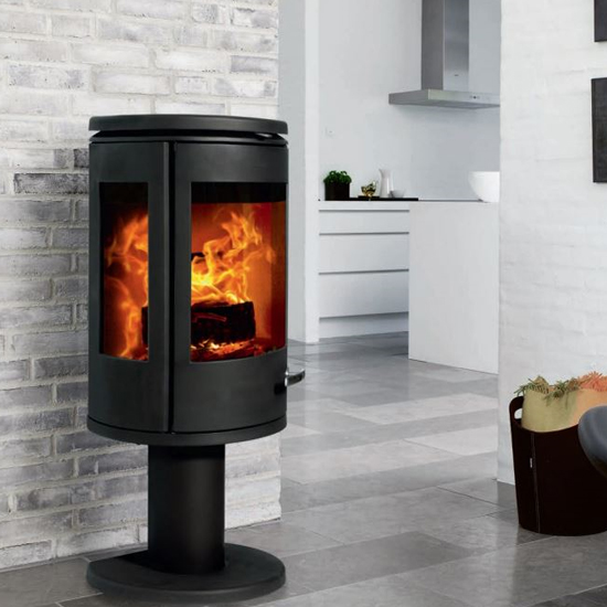 Morso 7948 Pedestal Freestanding Fireplace