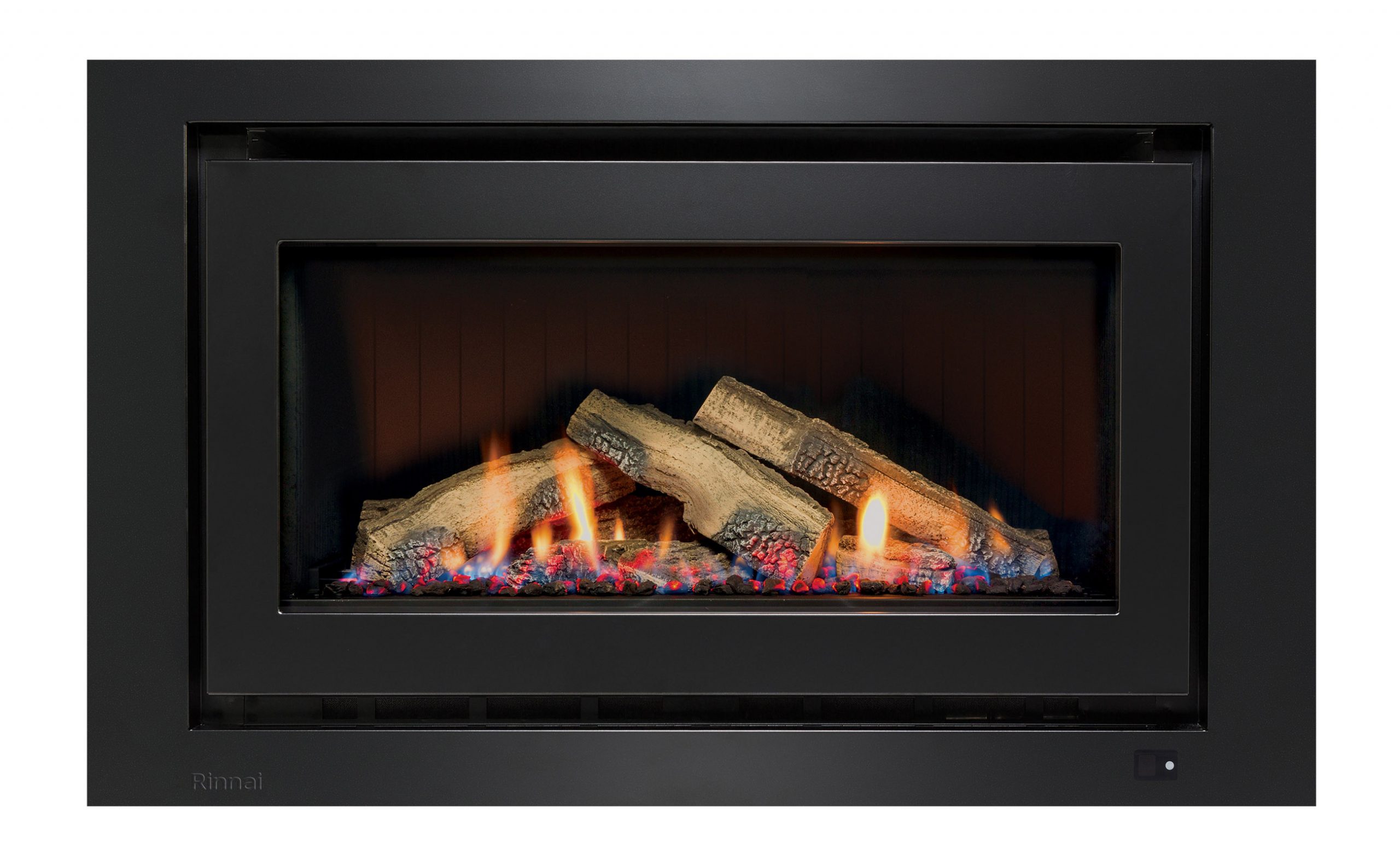 Rinnai 1250 Gas Fire (includes black fascia, engine, logset media) - Image 3