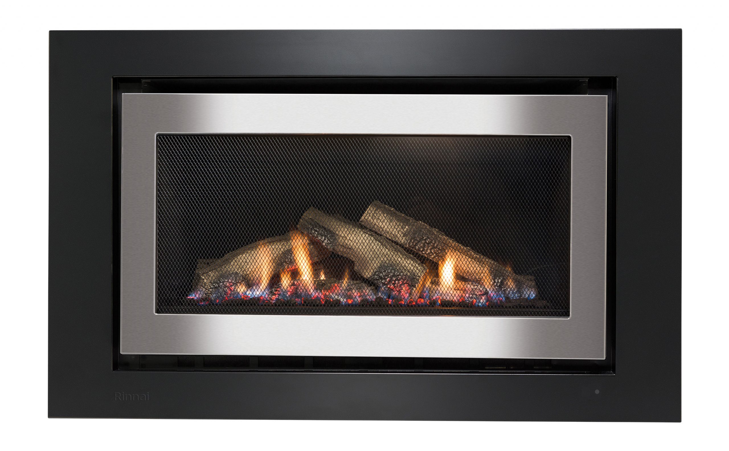 Rinnai 1250 Gas Fire (includes black fascia, engine, logset media) - Image 2