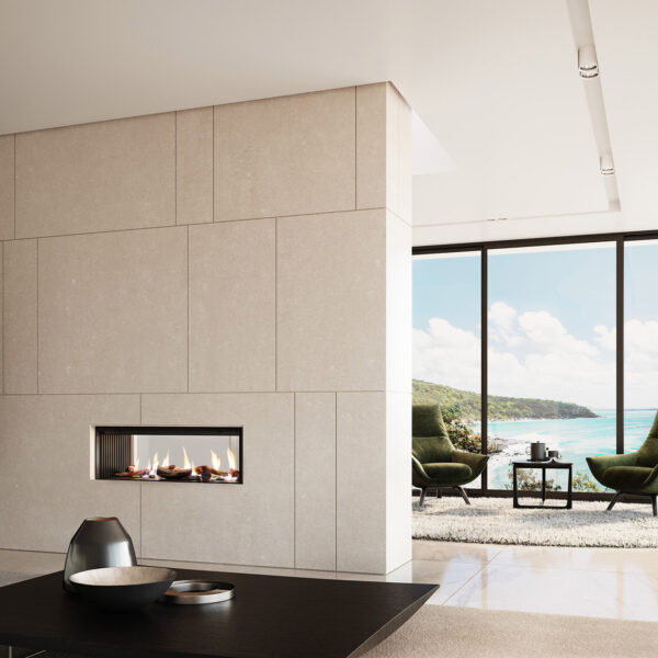 Rinnai LS 1000 Gas Fire - Double Sided (includes engine & log set)