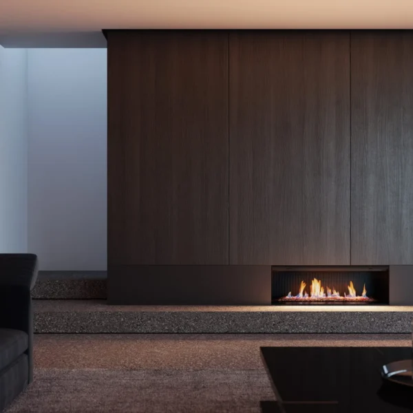 Rinnai LS 1000 Gas Fire - Single Sided (includes engine and logset)