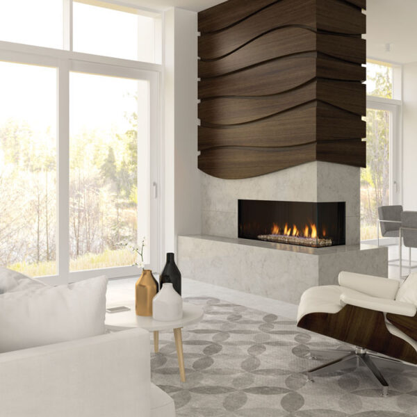 Regency 40" City Series Chicago Corner LEFT/RIGHT (Pricing for Fireplace Engine only. FUEL BED, FASCIA and FLUE KIT are sold separately)