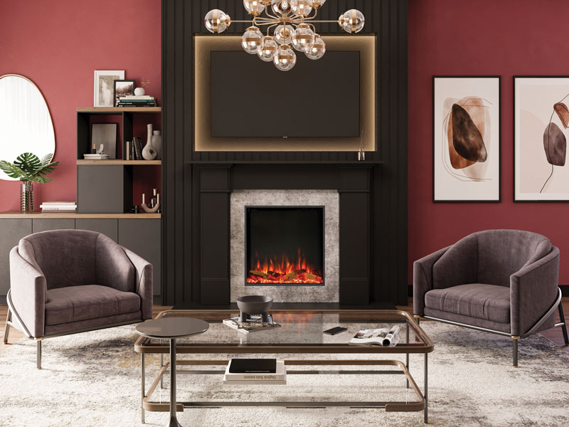 Regency eStudio 60R Electric Fireplace - Image 2