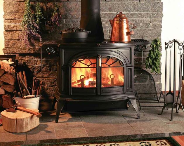 Vermont Castings Defiant Slow Combustion Wood Fireplace