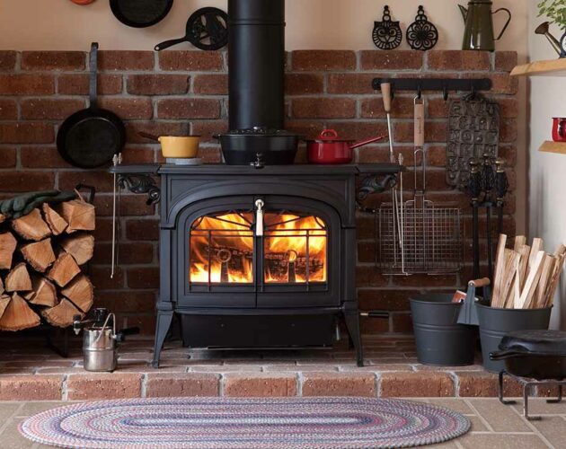Vermont Castings Encore Slow Combustion Wood Fireplace