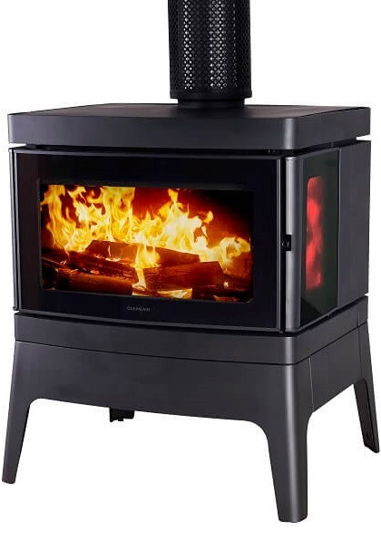 Large Console Freestanding Wood Heater